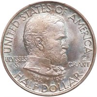 50C 1922 GRANT WITH STAR. PCGS MS67 CAC