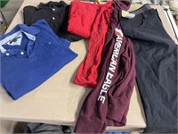 5 pieces men’s Tommy AE m and lg