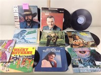 Vinyl records including Billy J. Tyler, David