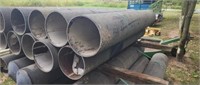 5 pc fiberglass pipe 7'  13"1/8 out side