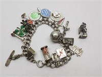 Charm Bracelet with James Avery Sterling Angel