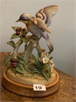 ANDREA PARULA WARBLER PORCELAIN FIGURINE