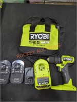 Ryobi 18V Compact 1/2" Drill/Driver Kit