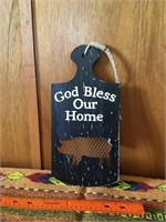 God bless our home pig decor