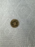1907 2 1/2 Dollar Gold Piece
