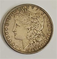 1896 Morgan Silver Dollar