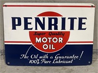 PENRITE Super Quality MOTOR OIL Enamel Sign - 425