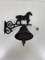 Horse Decor Dinner Bell