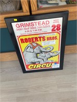 Grimstead Gwynns Island Circus Poster