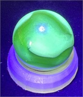 Jabo UV Purple Fenton Cullet Patch marble Mint