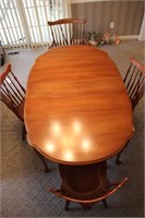Dining Room Table with Five Chairs