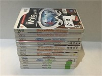 (12) Wii Game Lot