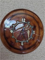 HORSE WALL CLOCK