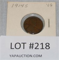 1914-S LINCOLN WHEAT CENT