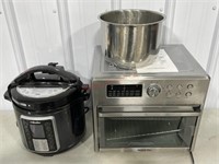 Mueller crockpot, room tec air fryer oven