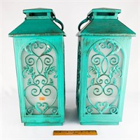 (2) 16" Tall Lanterns