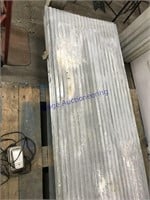 10 sheets galvanized tin, 8 ft. x 26"