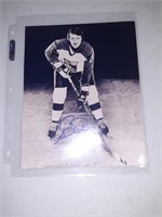 Pete Stemkowski Autographed 8 x 10 Photo with COA