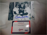 8x10 PHOTO W CERT - MANTLE