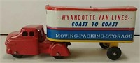 Wyandotte tin toy truck
