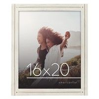 Americanflat 16x20 Picture Frame in Aspen White -