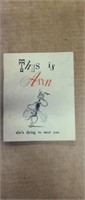 1943 Dr Seuss Malaria "This is Ann" Mini-Booklet