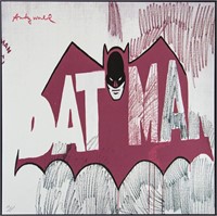 Andy Warhol 'Batman'
