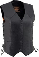 Milwaukee Leather Womens Moto Vest - Large