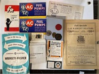 VINTAGE MERCHANT PAPERS AND BLOTTERS