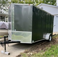 2022 Eagle 6’ x 12’ Enclosed Trailer