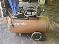 Air compressor- twin cyl. Craftsman currently