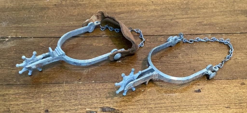 Vintage Pair of Children’s Boot Spurs