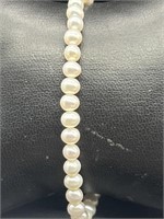 10kt Gold RTI Clasp Fresh Water Pearl Bracelet