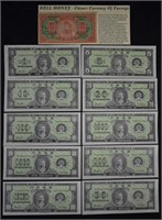 China Hell Money; Uncirculated