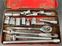 Vintage Snap On Socket Set in Case