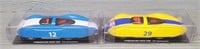 (2) Schylling Friction Tin Streamline Race Cars