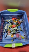 Big lot of mask figures wepons and more