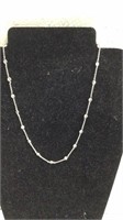 Sterling Silver & Cubic Zirconia Necklace TJC