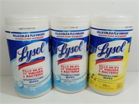 G) Partially Used Lysol Disinfecting Wipes