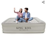 King Koil Pillow Top Plush Queen Air Mattress