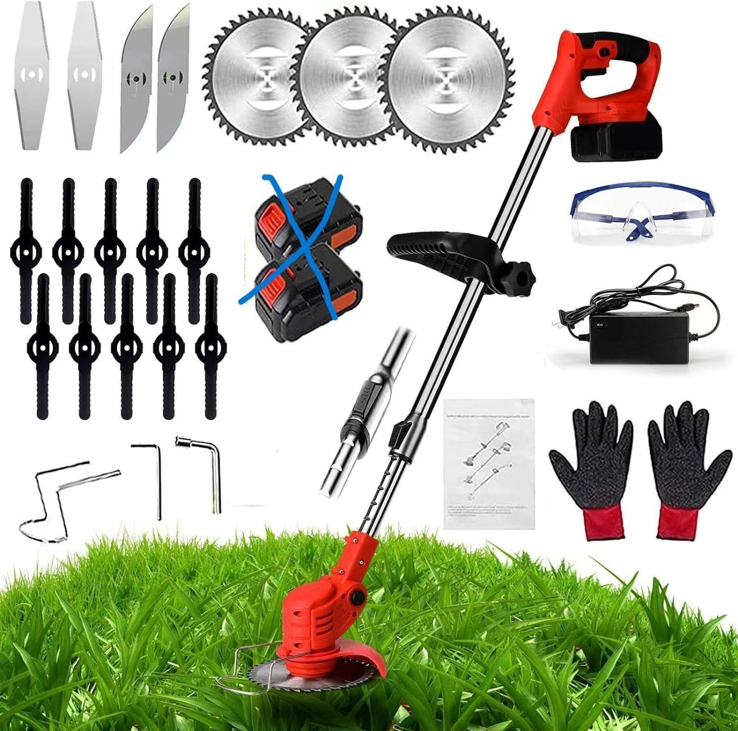 *Weed Wacker,24V String Trimmer w3 Types of Blades