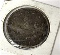 1948 Canadian Silver Dollar