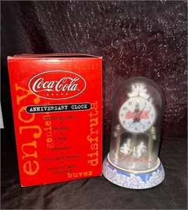 Coca-Cola Anniversary Clock