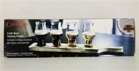 CUISIVIN SET OF 4 GLASSES WITH WOODEN PADDLE