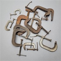 Flat of Smaller C Clamps
