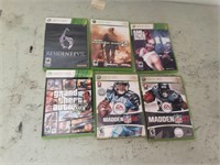 6 Xbox 360 Games