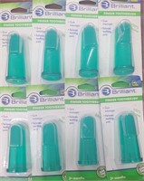 8 Pack Baby Finger Toothbrush for Training