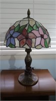 Tiffany Shade Lamp 19"h