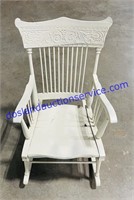 Small Wooden Rocking Chair (28”)