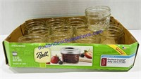 Lot of (12) 4 Ounce Jelly Jars